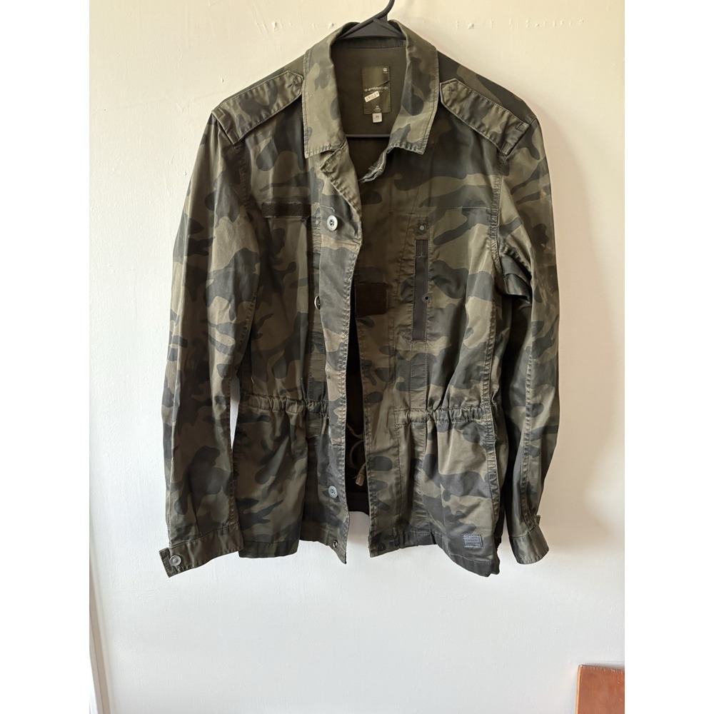 G-Star Raw Originals Camo Jacket 3301 Women's Size M